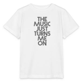 MUSIC - T-shirt bio MINI CREATOR Stanley/Stella Enfant - blanc - Devant - Maike (125cm)