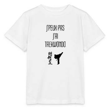 Taekwondo Taekwondoin Tae-Kwon-Do Tae Kwon Do - Stanley/Stella MINI CREATOR Kids’ T-Shirt - white - Front - Maike (125cm)