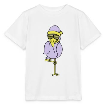 flamant santa claus - T-shirt bio MINI CREATOR Stanley/Stella Enfant - blanc - Devant - Maike (125cm)