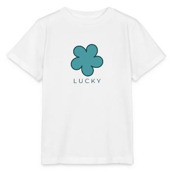 Lucky Clover - Stanley/Stella MINI CREATOR Kids’ T-Shirt - white - Front - Maike (125cm)