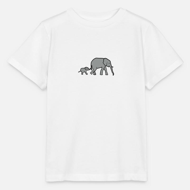Elefant, Elefanten - Stanley/Stella Kinder T-Shirt MINI CREATOR - Weiß