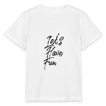 Lets have fun - Stanley/Stella MINI CREATOR Kids’ T-Shirt - white - Front - Maike (125cm)
