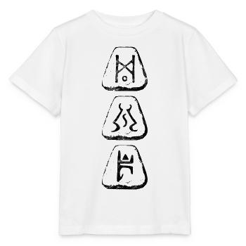 Enigma pour les joueurs - T-shirt bio MINI CREATOR Stanley/Stella Enfant - blanc - Devant - Maike (125cm)