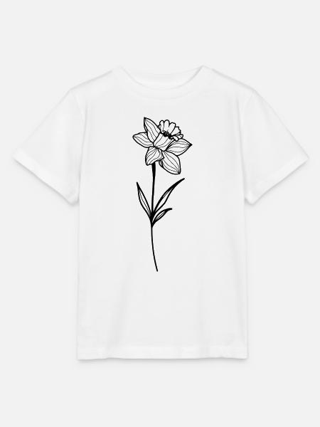 Daffodil - Stanley/Stella Kinder T-Shirt MINI CREATOR - Weiß