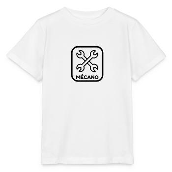 Mechanik / Mechaniker / Auto / Garage - Stanley/Stella Kinder T-Shirt MINI CREATOR  - Weiß - Vorne - Maike (125cm)