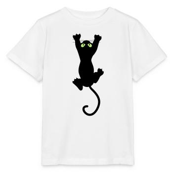 Cat fun - T-shirt bio MINI CREATOR Stanley/Stella Enfant - blanc - Devant - Maike (125cm)