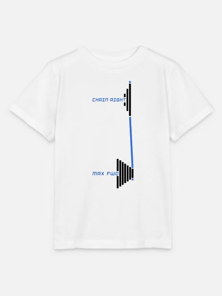 Kette rechts - Stanley/Stella Kinder T-Shirt MINI CREATOR - Weiß