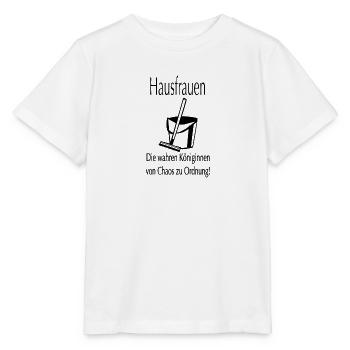 Hausfrauen - Stanley/Stella Kinder T-Shirt MINI CREATOR  - Weiß - Vorne - Maike (125cm)