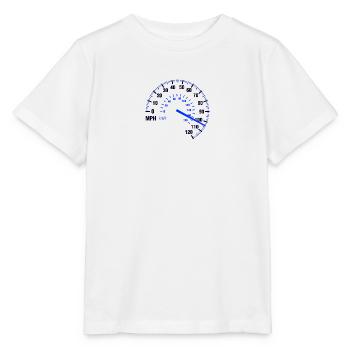Vitesse - MPH - Racing - Compteur de vitesse - T-shirt bio MINI CREATOR Stanley/Stella Enfant - blanc - Devant - Maike (125cm)