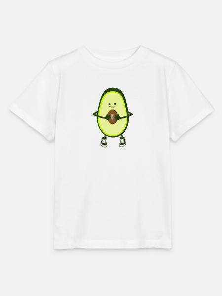 Rugby - Avocado - Stanley/Stella Kinder T-Shirt MINI CREATOR  - Weiß