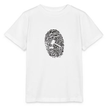 Lawyer Justice Fingerprint - Stanley/Stella MINI CREATOR Kids’ T-Shirt - white - Front - Maike (125cm)
