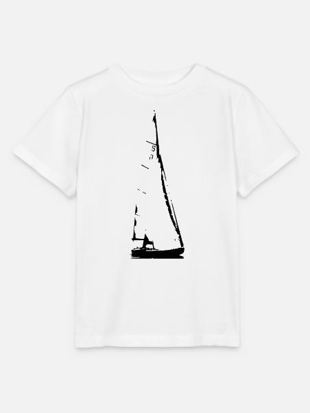 Sailing Boat - Stanley/Stella Kinder T-Shirt MINI CREATOR  - Weiß