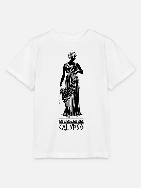 Calypso (schwarz) - Stanley/Stella Kinder T-Shirt MINI CREATOR  - Weiß