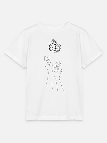 Süchtige Fotografie - Stanley/Stella Kinder T-Shirt MINI CREATOR - Weiß