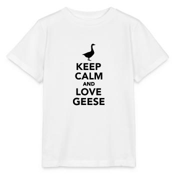 Gans - Stanley/Stella Kinder T-Shirt MINI CREATOR  - Weiß - Vorne - Maike (125cm)