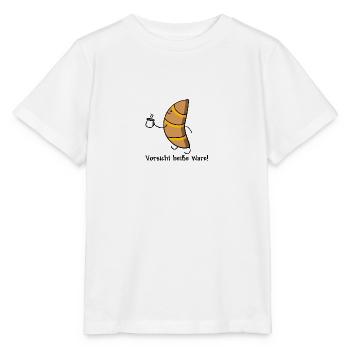 Croissant - Stanley/Stella Kinder T-Shirt MINI CREATOR  - Weiß - Vorne - Maike (125cm)