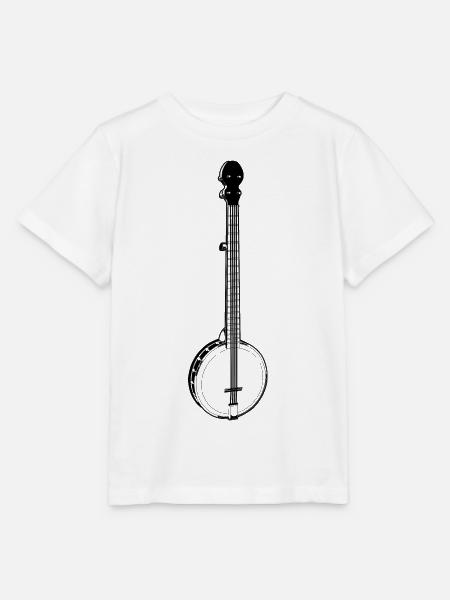 Bluegrass Musik - Stanley/Stella Kinder T-Shirt MINI CREATOR - Weiß