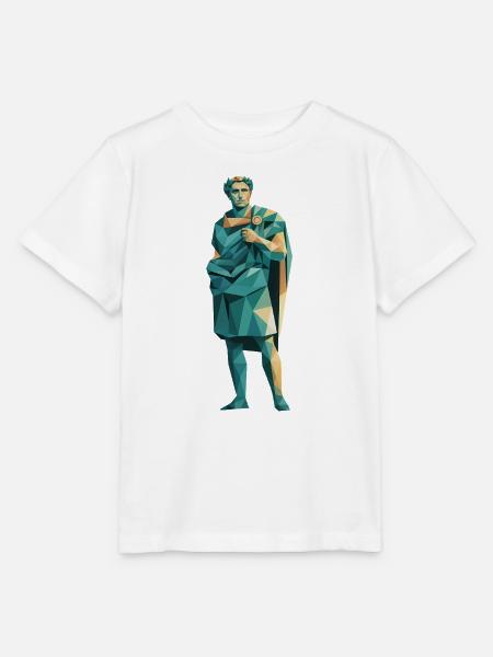 Caesar - Cooles Geschichtslogo - Stanley/Stella Kinder T-Shirt MINI CREATOR  - Weiß