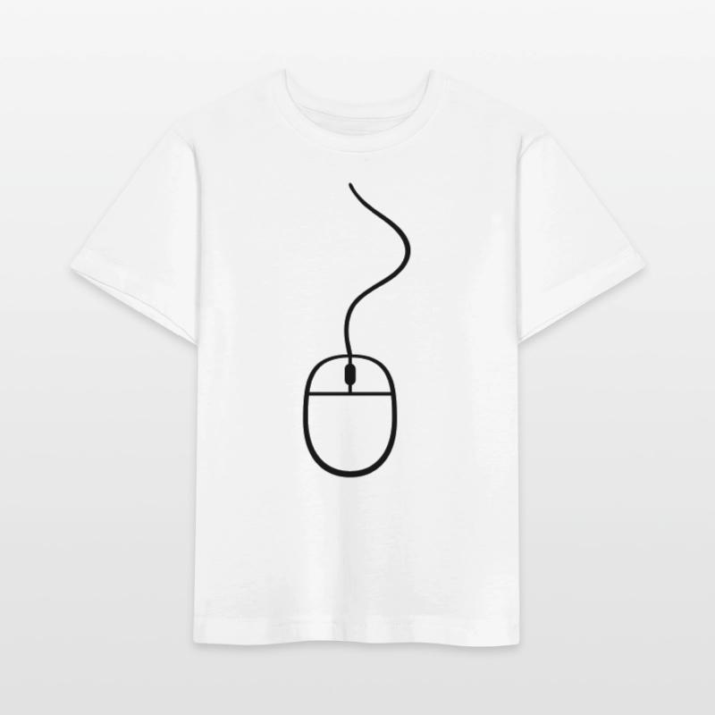 control mouse click computer cable pc computer onl Stanley/Stella MINI CREATOR Kids’ T-Shirt