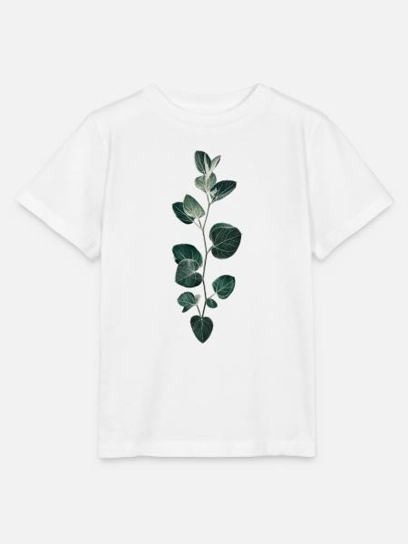 Pflanzenmuster - Stanley/Stella Kinder T-Shirt MINI CREATOR - Weiß