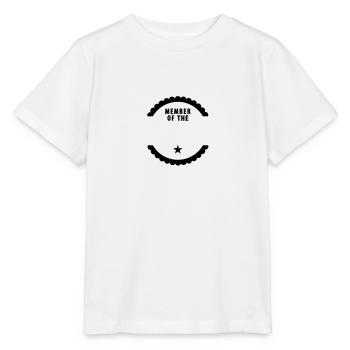 membre de la ... (1c) - T-shirt bio MINI CREATOR Stanley/Stella Enfant - blanc - Devant - Maike (125cm)