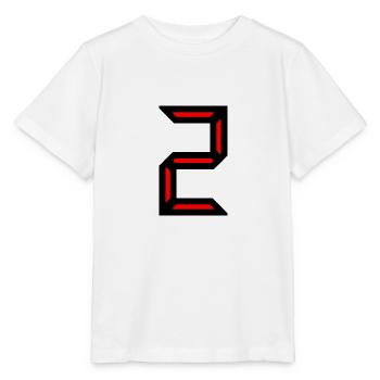 2. 2 YEARS. 2ND ANNIVERSARY. BIRTHDAY 2 YEARS. 2 - Stanley/Stella MINI CREATOR Kids’ T-Shirt - white - Front - Maike (125cm)