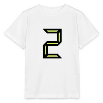 2. HAPPY BIRTHDAY. HAPPY BIRTHDAY. DIGIT - Stanley/Stella MINI CREATOR Kids’ T-Shirt - white - Front - Maike (125cm)