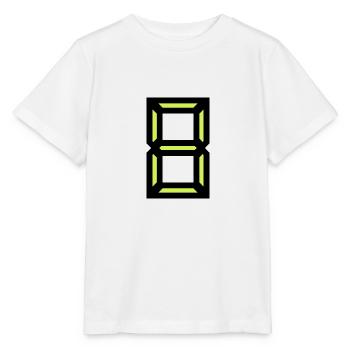 8. 8 YEARS. EIGHT. 8TH ANNIVERSARY. ANNIVERSARY - Stanley/Stella MINI CREATOR Kids’ T-Shirt - white - Front - Maike (125cm)