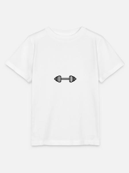 Hantel - Stanley/Stella Kinder T-Shirt MINI CREATOR  - Weiß