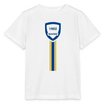 Fußballverein Madrid - Stanley/Stella Kinder T-Shirt MINI CREATOR  - Weiß - Vorne - Maike (125cm)