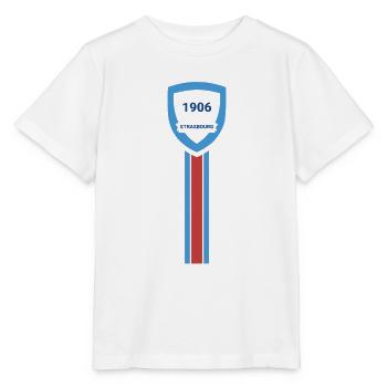 Strasbourg football club - T-shirt bio MINI CREATOR Stanley/Stella Enfant - blanc - Devant - Maike (125cm)