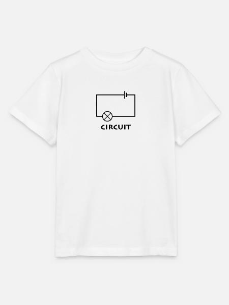 circuit - Stanley/Stella Kinder T-Shirt MINI CREATOR - Weiß