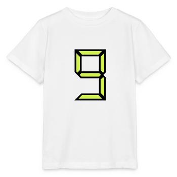 9 YEARS. 9th ANNIVERSARY. BIRTHDAY 9 YEARS. 9 - Stanley/Stella MINI CREATOR Kids’ T-Shirt - white - Front - Maike (125cm)