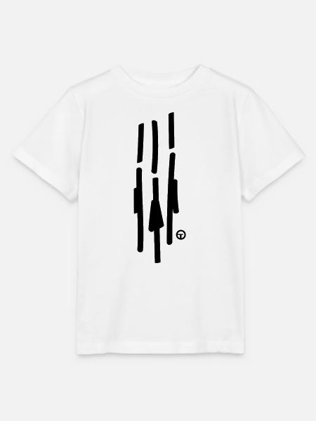 3 Personen - Stanley/Stella Kinder T-Shirt MINI CREATOR  - Weiß