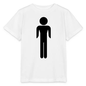 Man - Stanley/Stella MINI CREATOR Kids’ T-Shirt - white - Front - Maike (125cm)