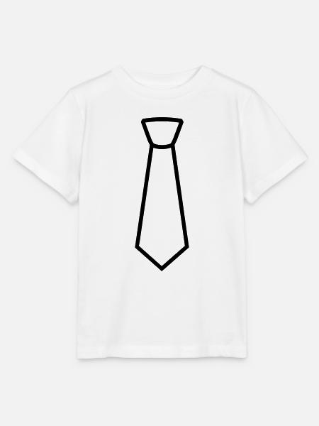 Cravate - T-shirt MINI CREATOR barn från Stanley/Stella - vit