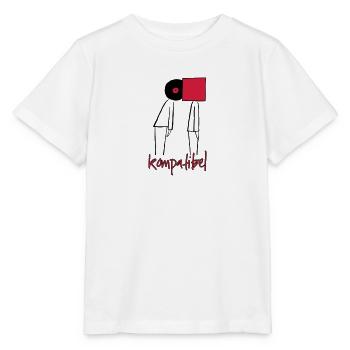 Vinyl Sammler Liebe - Stanley/Stella Kinder T-Shirt MINI CREATOR  - Weiß - Vorne - Maike (125cm)