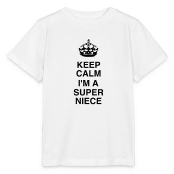 Niece Nephew Nichte Neffe Nièce Neveu - Stanley/Stella MINI CREATOR Kids’ T-Shirt - white - Front - Maike (125cm)