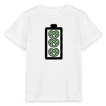 Pretzel Energy - Stanley/Stella MINI CREATOR Kids’ T-Shirt - white - Front - Maike (125cm)
