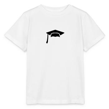 Hat diploma icon 7062 - Stanley/Stella MINI CREATOR Kids’ T-Shirt - white - Front - Maike (125cm)