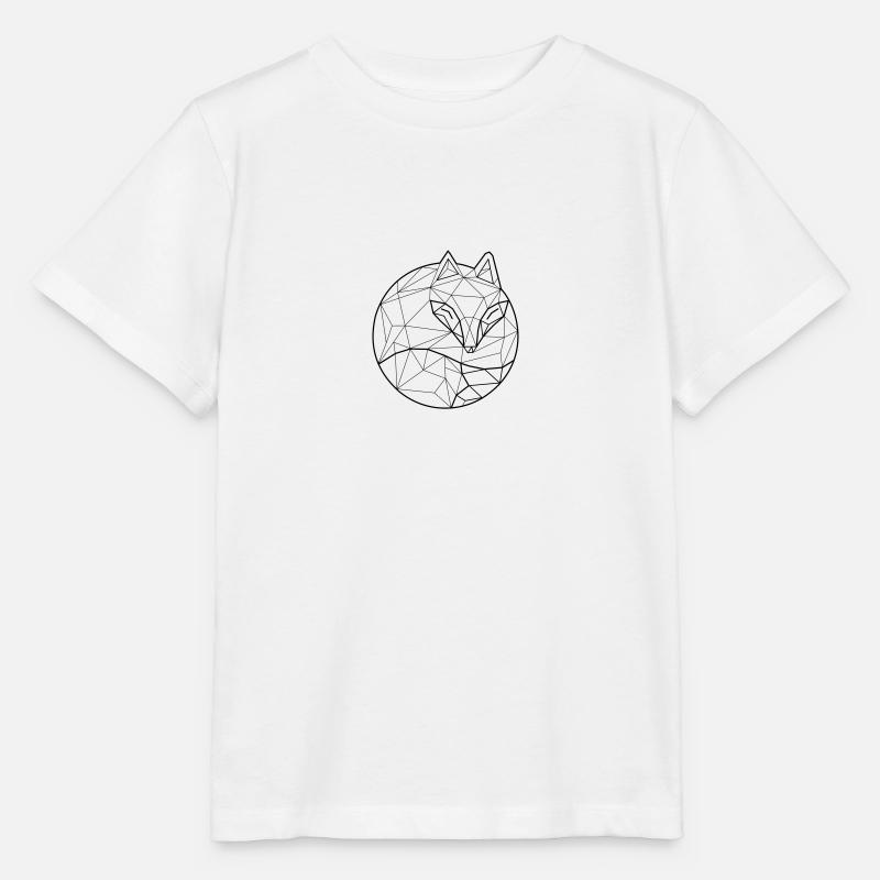 Fox Graph - Stanley/Stella Kinder T-Shirt MINI CREATOR  - Weiß