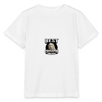 Race de chien Cockapoo - T-shirt bio MINI CREATOR Stanley/Stella Enfant - blanc - Devant - Maike (125cm)