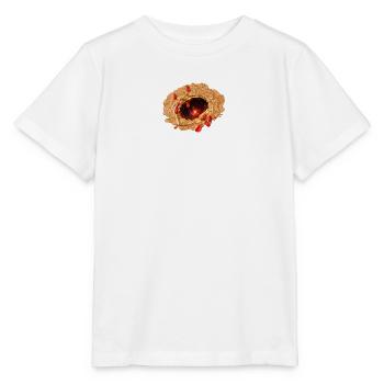 Galaktischer Donut mit Kosmischer Kernöffnung - Stanley/Stella Kinder T-Shirt MINI CREATOR  - Weiß - Vorne - Maike (125cm)