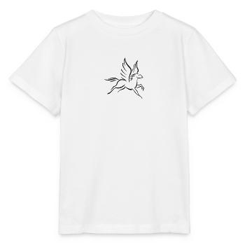 Pegasus - Stanley/Stella Kinder T-Shirt MINI CREATOR  - Weiß - Vorne - Maike (125cm)