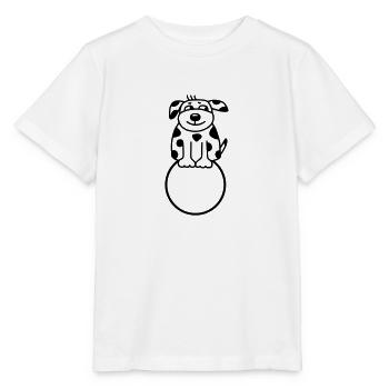 Physiotherapie Hund - Stanley/Stella Kinder T-Shirt MINI CREATOR  - Weiß - Vorne - Maike (125cm)
