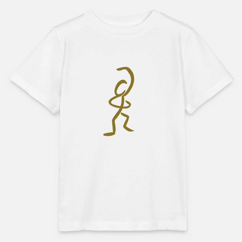 Danseur - T-shirt bio MINI CREATOR Stanley/Stella Enfant - blanc