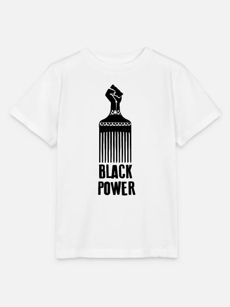 Schwarze Macht - Stanley/Stella Kinder T-Shirt MINI CREATOR - Weiß