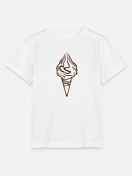 Eis Eis-Kegel 184 - Stanley/Stella Kinder T-Shirt MINI CREATOR - Weiß