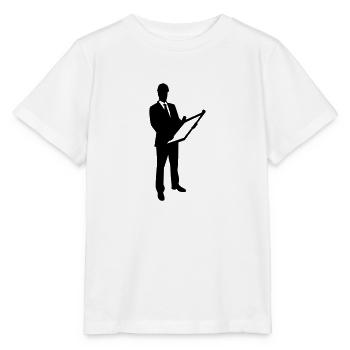 architecte - T-shirt bio MINI CREATOR Stanley/Stella Enfant - blanc - Devant - Maike (125cm)
