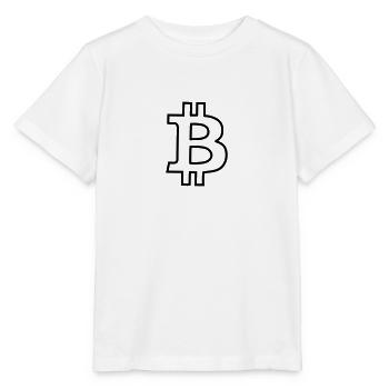 Bitcoin - T-shirt bio MINI CREATOR Stanley/Stella Enfant - blanc - Devant - Maike (125cm)